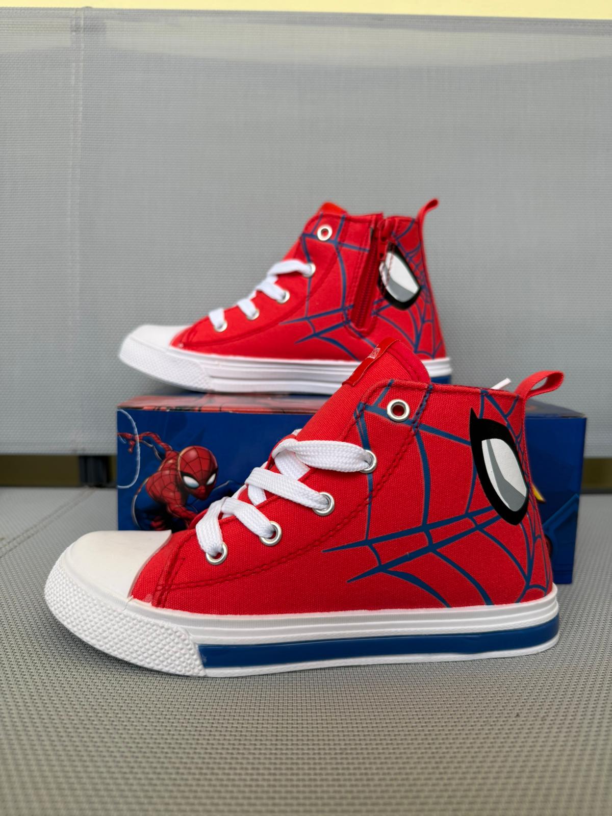Sneakers alte Spiderman con luci LED